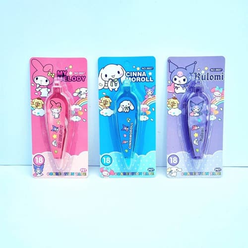 لاک غلط‌گیر نواری سانریو مدل 9607 | Sanrio Correction Tape 9607