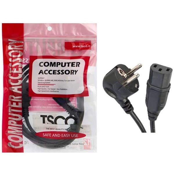 کابل برق لپ تاپ متر TSCO 1/5