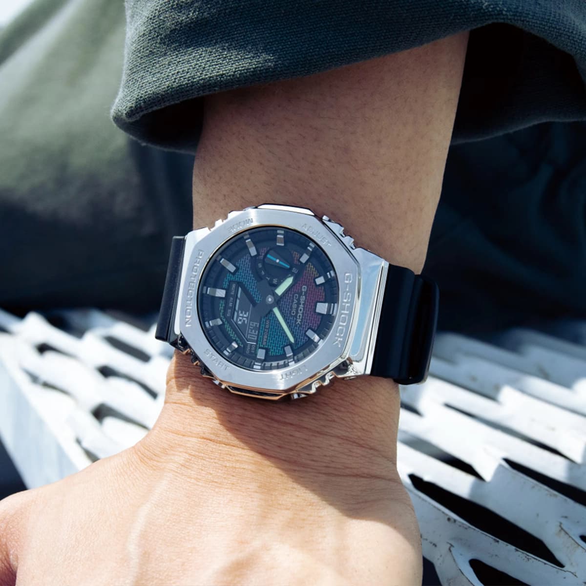 ساعت مچی جی شاک مدل G-SHOCK GM-2100RW-1ADR — تصویر ۶