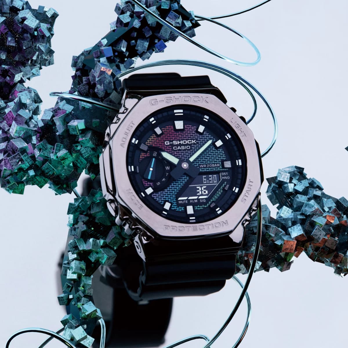 ساعت مچی جی شاک مدل G-SHOCK GM-2100RW-1ADR — تصویر ۲