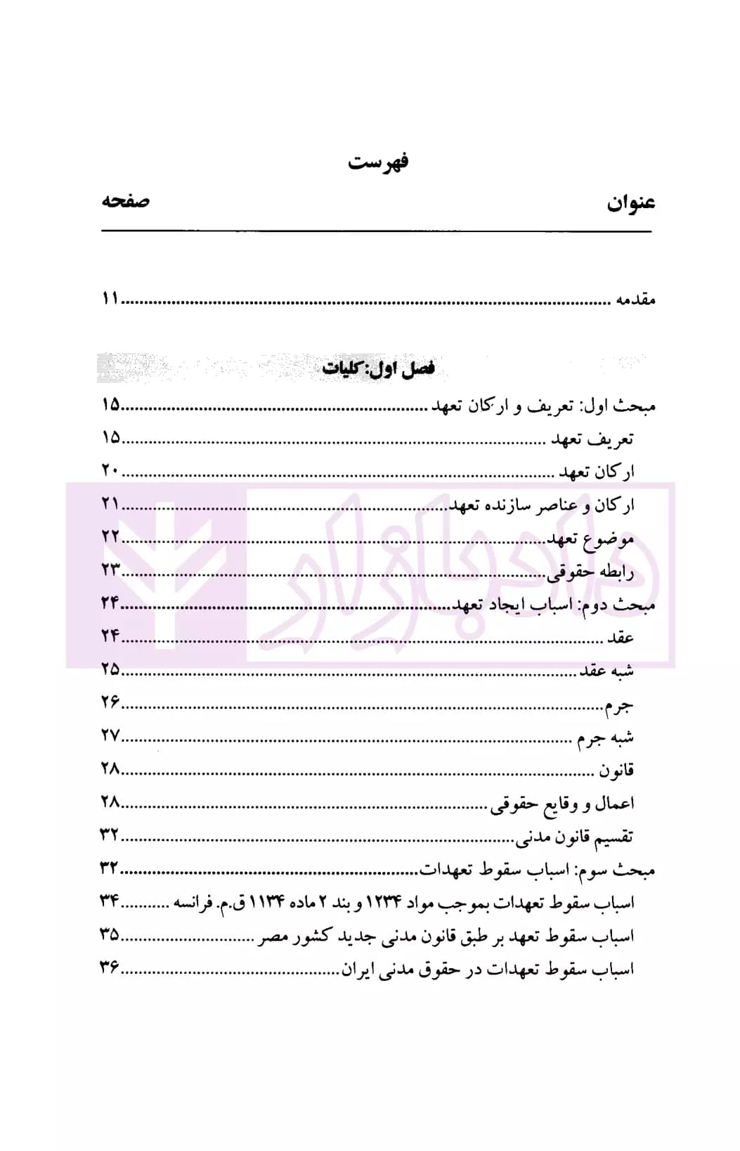تبدیل تعهد و مصادیق آن در حقوق مدنی ایران | دکتر صحرانورد — تصویر ۲