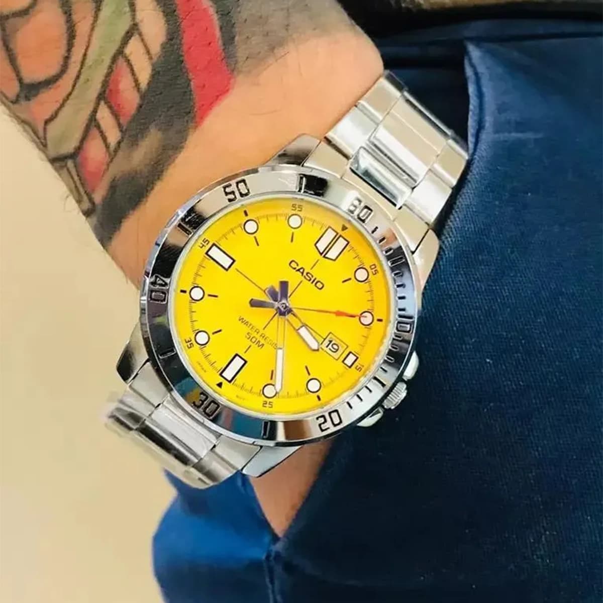 ساعت مچی مردانه کاسیو Casio MTP-VD01D-9EVV — تصویر ۳