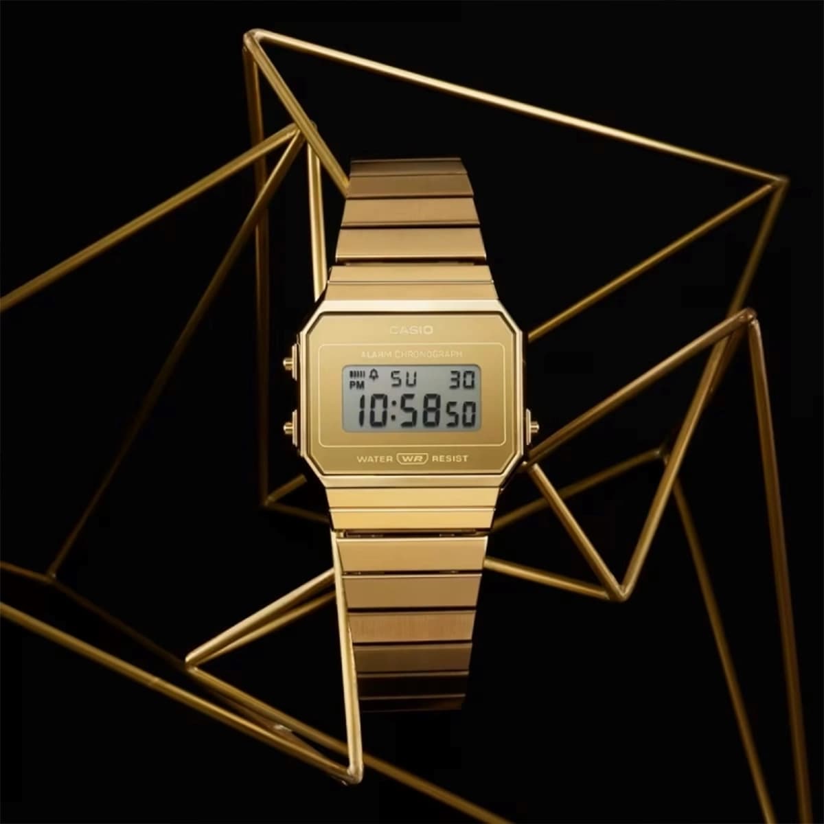 ساعت مچی اسپرت کاسیو مدل Casio A700WEVG-9ADF — تصویر ۳