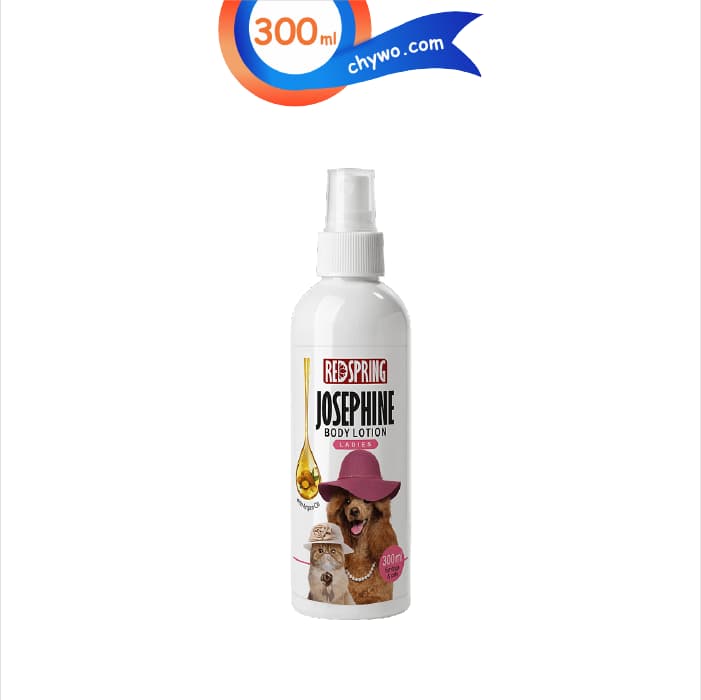 لوسیون بدن رد اسپرینگ ژوزفین مناسب سگ و گربه های لیدی حاوی روغن آرگان RedSpring Josephine