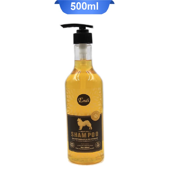 شامپو سگ اندی تقویت پوست و مو و ضدعفونی کننده وزن 500 میلی لیتر Endi Shampoo Activate & Decontamination