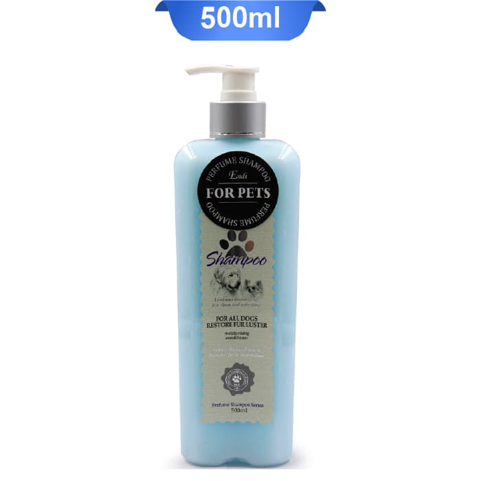 شامپو نرم کننده و ترمیم کننده سگ اندی عصاره اسطوخودوس وزن 500 میلی لیتر Endi All Dogs Shampoo