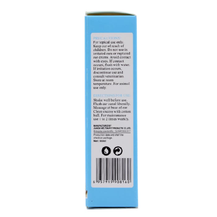 قطره پاک کننده گوش سگ و گربه اندی حجم 60 میلی لیتر Endi Ear Cleaner — تصویر ۳