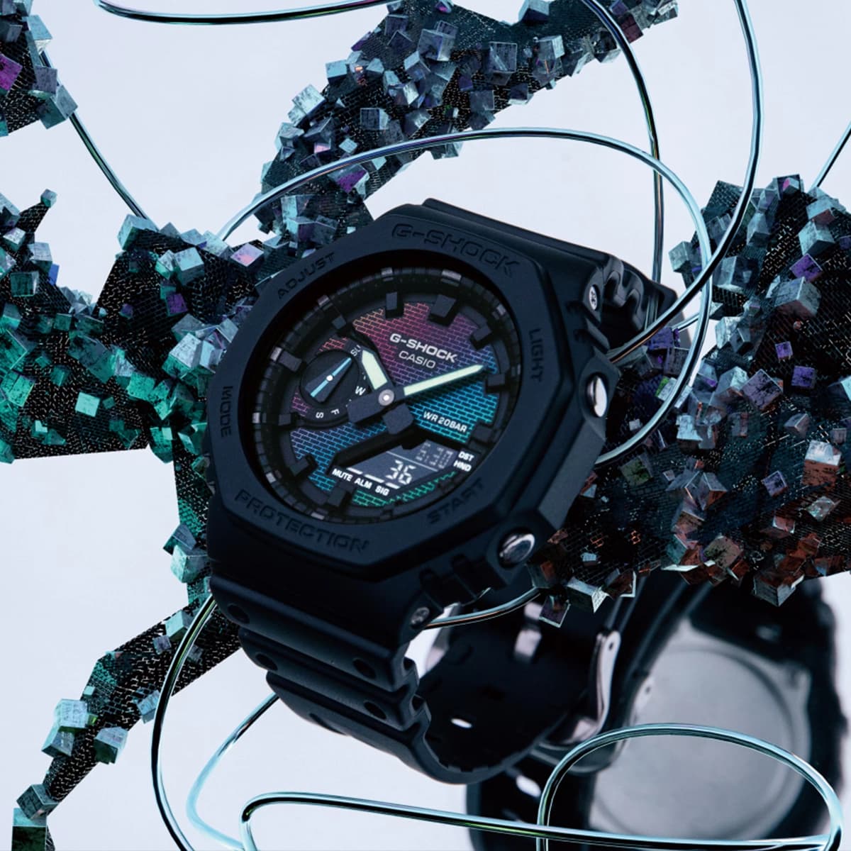 ساعت مچی جی شاک مدل G-Shock GA-2100RW-1ADR — تصویر ۳