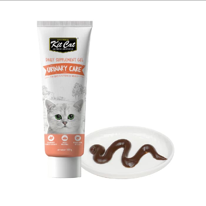 خمیر مکمل مراقبت از مجاری ادراری گربه کیت کت وزن 120 گرم KitCat Urinary Care — تصویر ۲