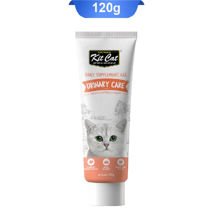 خمیر مکمل مراقبت از مجاری ادراری گربه کیت کت وزن 120 گرم KitCat Urinary Care — تصویر ۳