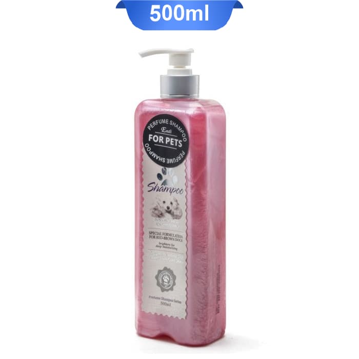 شامپو سگ مناسب موهای رنگی اندی عصاره گل رز وزن 500 میلی لیتر Endi Red-Brown Dogs Shampoo