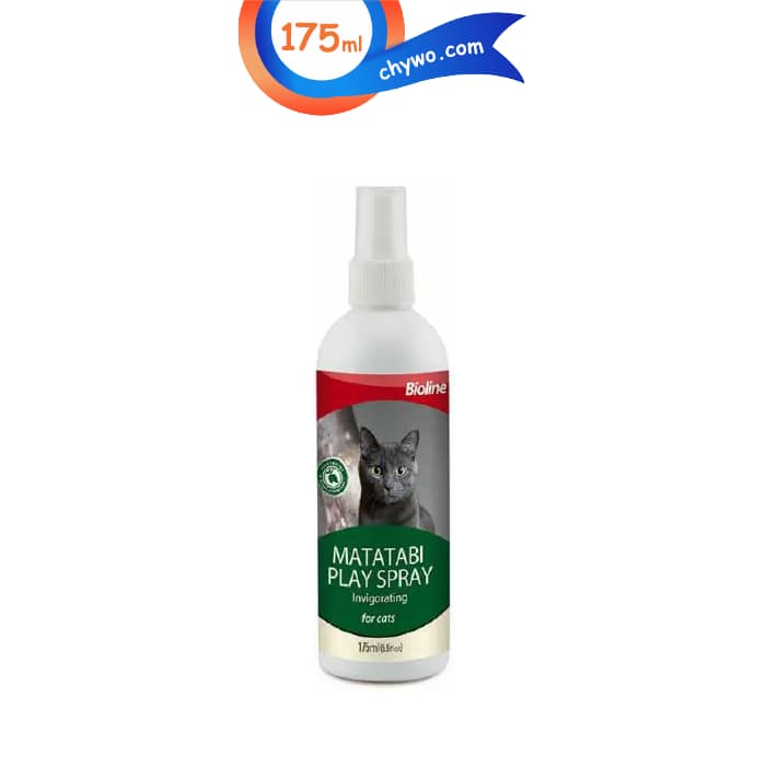 اسپری شادی آور گربه بایولاین عصاره ماتاتابی 175 میلی لیتر Bioline matatabi Play spray