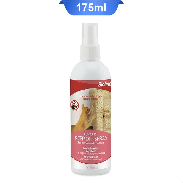اسپری دورکننده و ضد اسکرچ گربه بایولاین 175 میلی لیتر Bioline Keep Off Spray