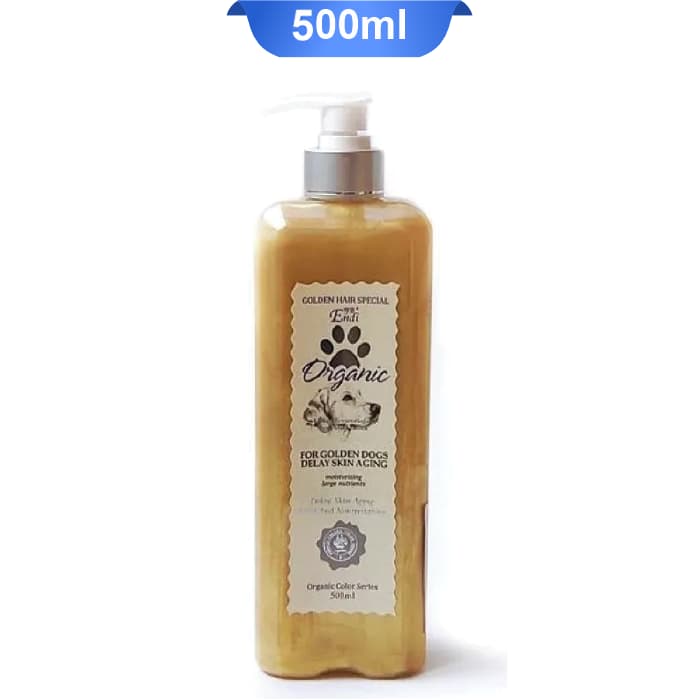 شامپو سگ مناسب مو طلایی اندی عصاره بادام وزن 500 میلی لیتر Endi Golden Dogs Shampoo