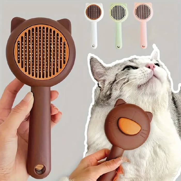 برس سگ و گربه تخلیه گوش دار pet comb