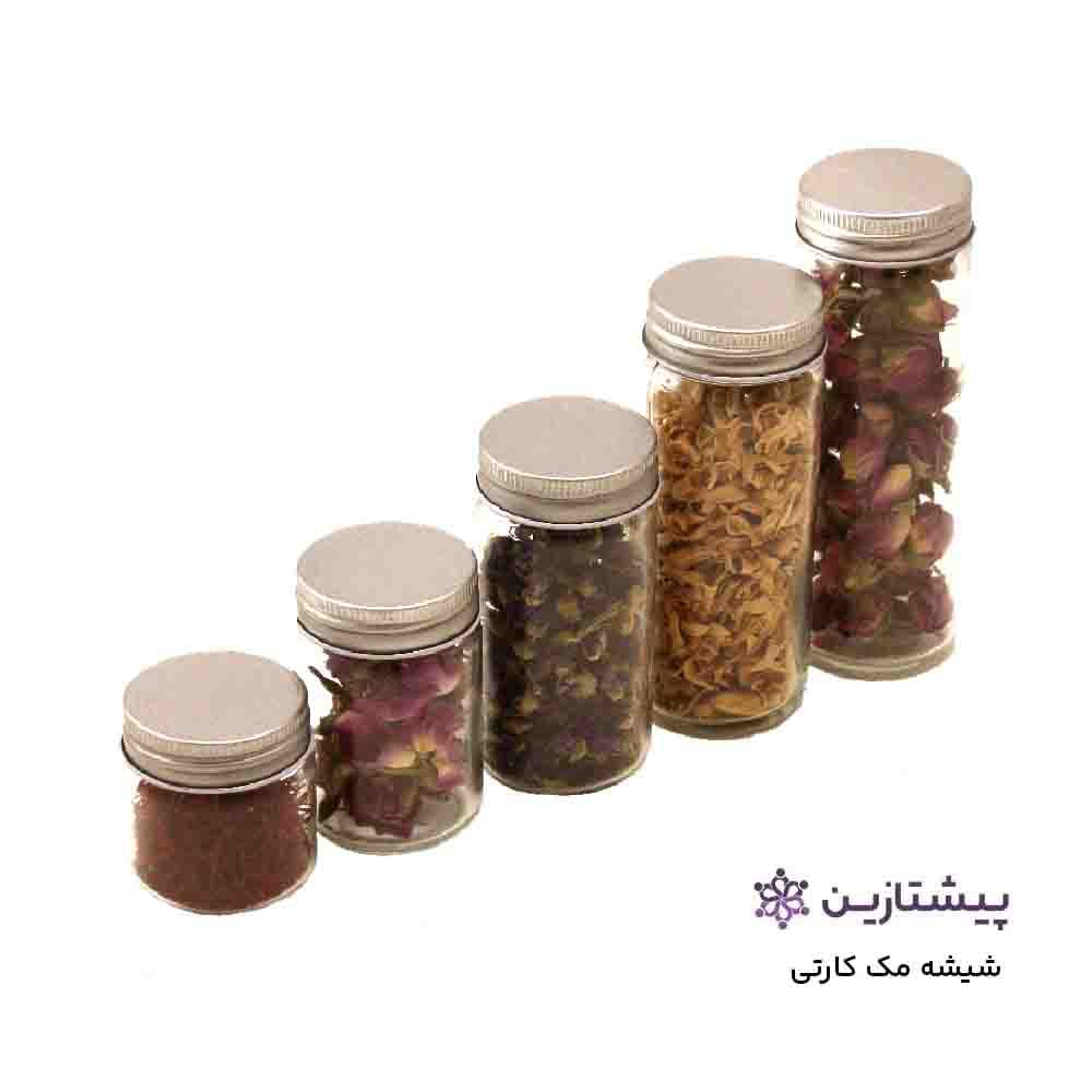 جار شیشه مک کارتی با درب کانتینری سایز 3 — تصویر ۲