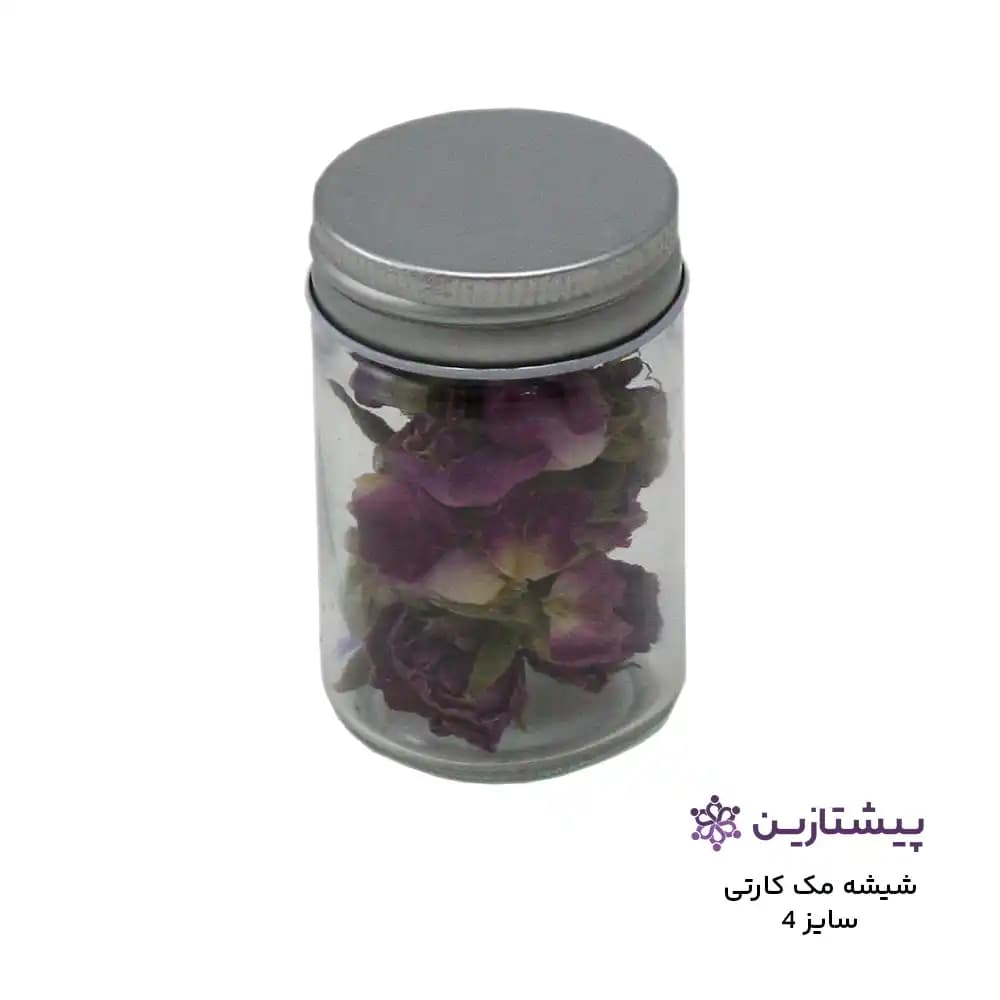 جار شیشه مک کارتی با درب کانتینری سایز 3 — تصویر ۳