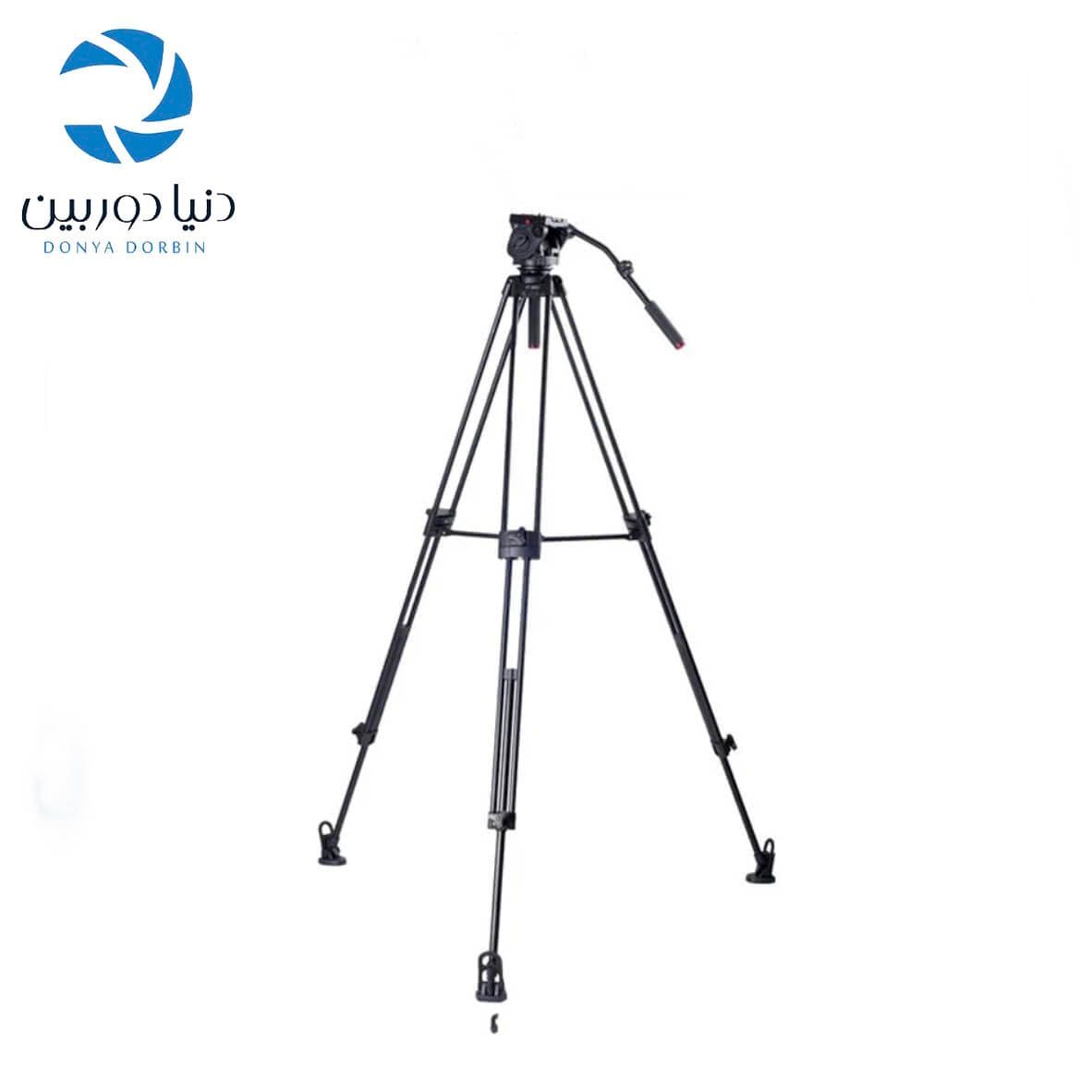 سه پایه فیلمبرداری کینگ جوی Kingjoy VT3500 Pro+VT-3530 Head — تصویر ۵