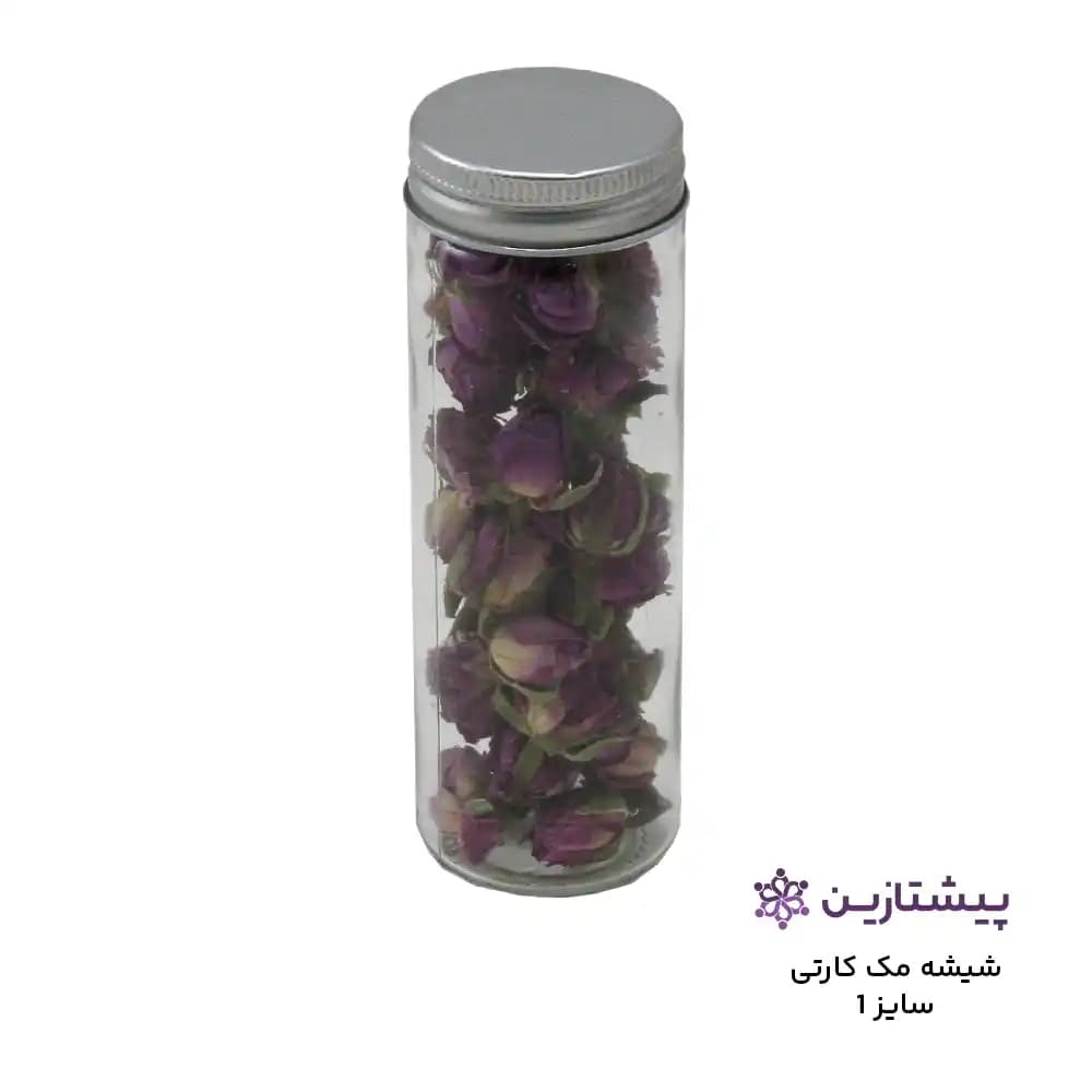 جار شیشه مک کارتی با درب کانتینری سایز 1 — تصویر ۲