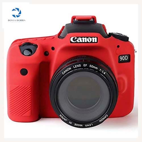 کاور سیلیکونی دوربین CANON 90D — تصویر ۵