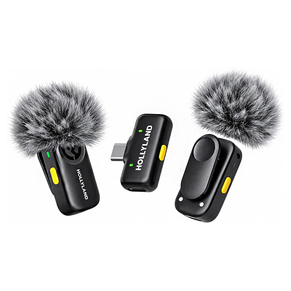 میکروفون بی‌سیم هالی‌لند مدل Hollyland LARK A2 Mini Duo