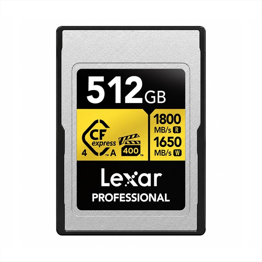 کارت حافظه لکسار Lexar Professional GOLD CFexpress 4.0 Type A 512GB 1800MB/s