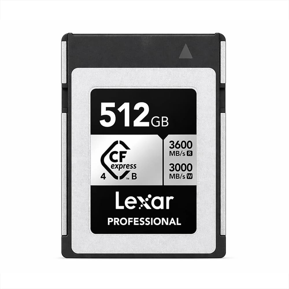 کارت حافظه لکسار Lexar 512GB Professional SILVER CFexpress 4.0 Type B 3600MB/s