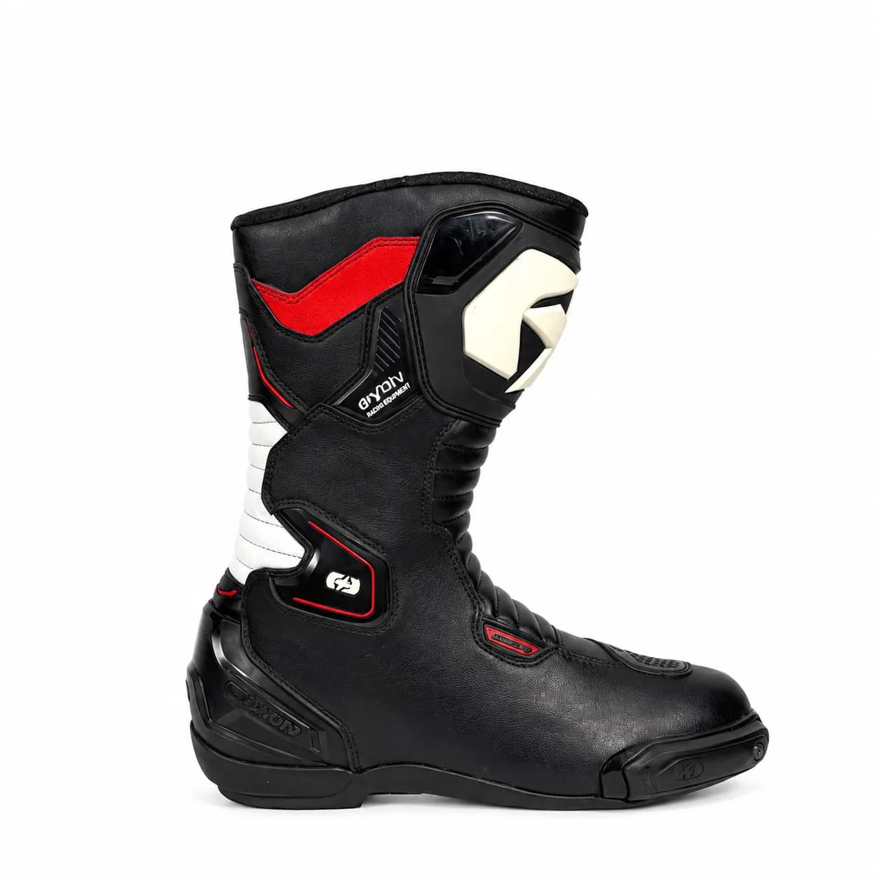بوت ریسی اکسفورد مدل CYPHER BLACK WHITE RED — تصویر ۲