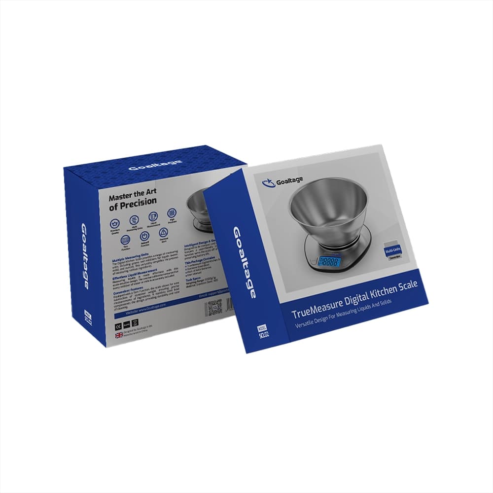 ترازوی آشپزخانه دیجیتال گلتیج Goaltage SCL02 TrueMeasure به همراه کاسه استیل — تصویر ۶