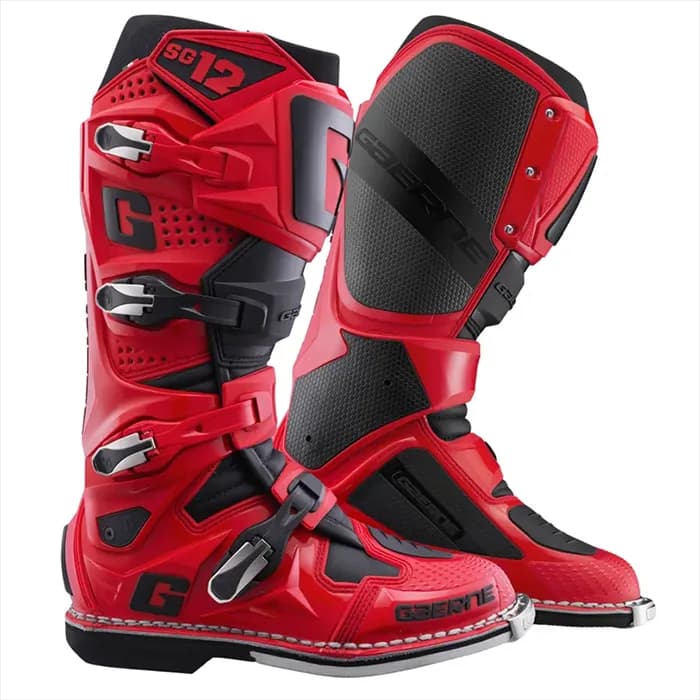 بوت کراسی موتورسواری GAERNE مدل SG12 RED BLACK