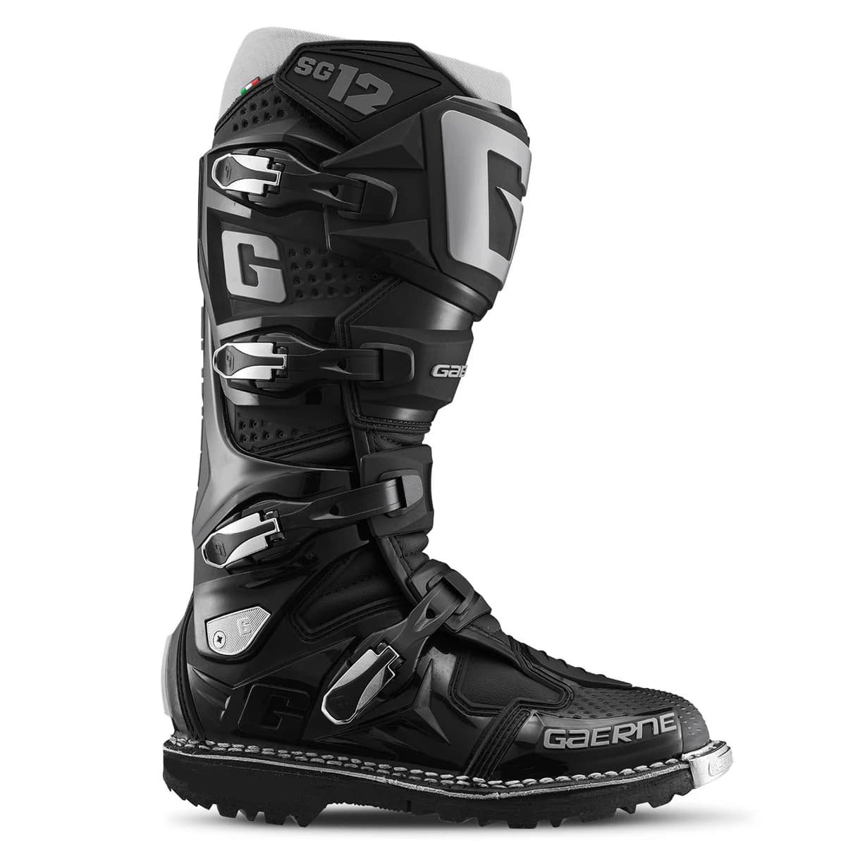بوت کراسی موتور سواری GAERNE مدل SG12 ENDURO BLACK GRAY — تصویر ۲