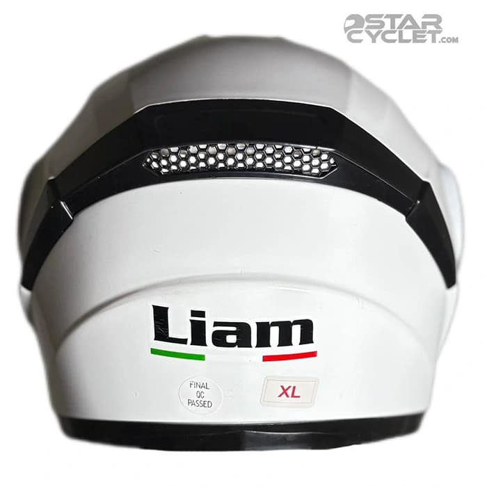 کلاه کاسکت بدون فک LiAM مدل WHITE — تصویر ۴