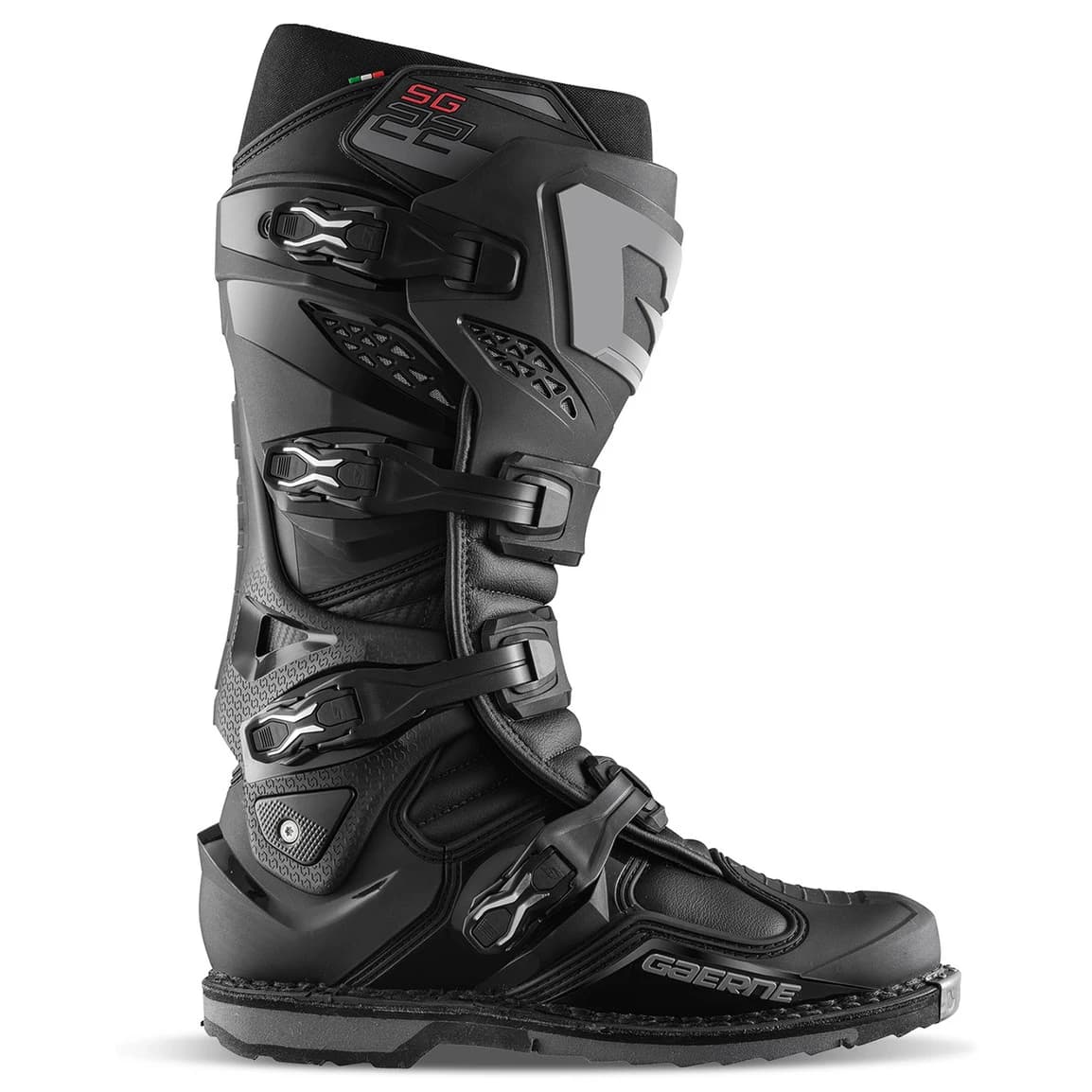 بوت کراسی موتورسواری GAERNE مدل SG22 BLACK — تصویر ۲
