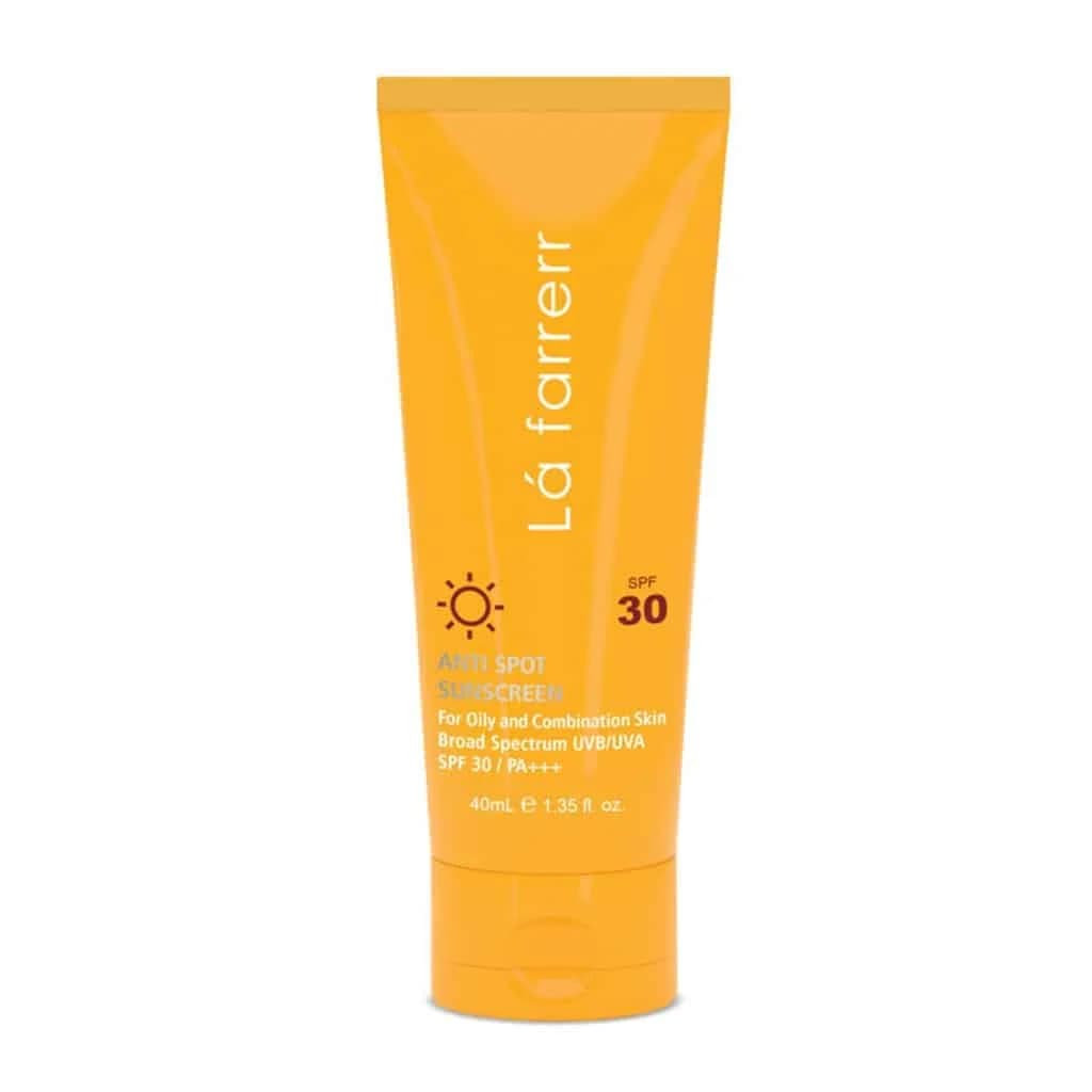 کرم ضد آفتاب SPF30 پوست چرب ضد لک و بدون رنگ 40 میلی لیتر لافارر — تصویر ۴