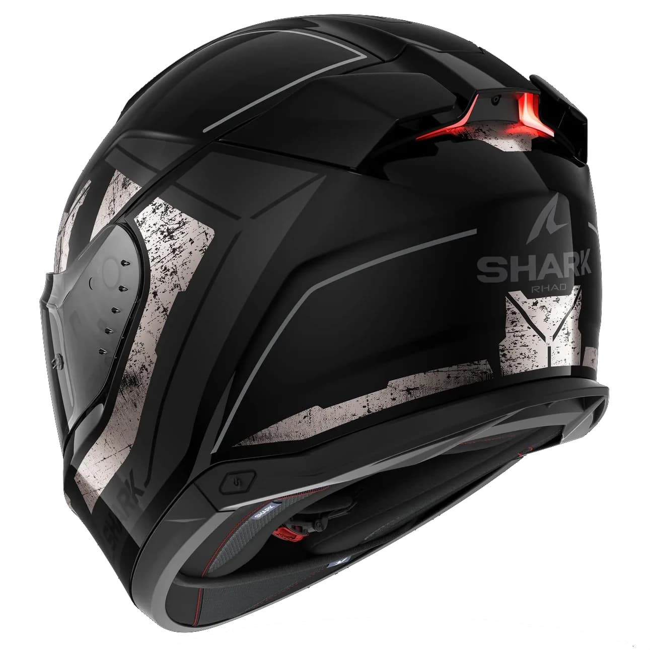 کلاه کاسکت فک ثابت شارک مدل SKWAL i3 RHAD BLACK CCROME ANTHRACITE — تصویر ۳