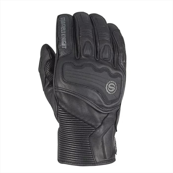 دستکش چرم زمستانی استار مدل SKG 551 BLACK