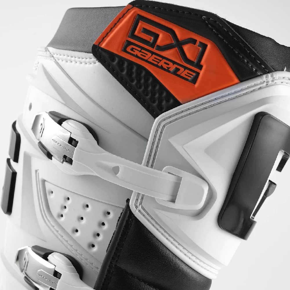 بوت کراسی موتورسواری GAERNE مدل GX1 ORANGE WHITE BLACK — تصویر ۶
