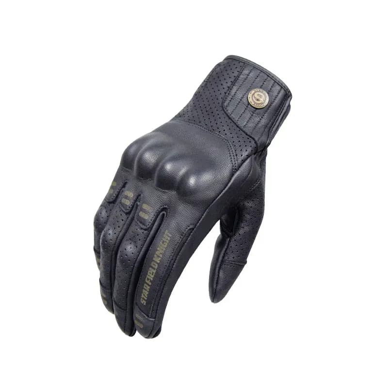 دستکش چرم چهارفصل استار مدل SKG 540 BLACK — تصویر ۲