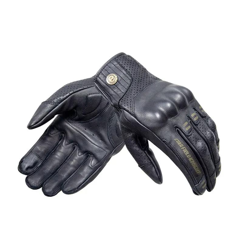 دستکش چرم چهارفصل استار مدل SKG 540 BLACK