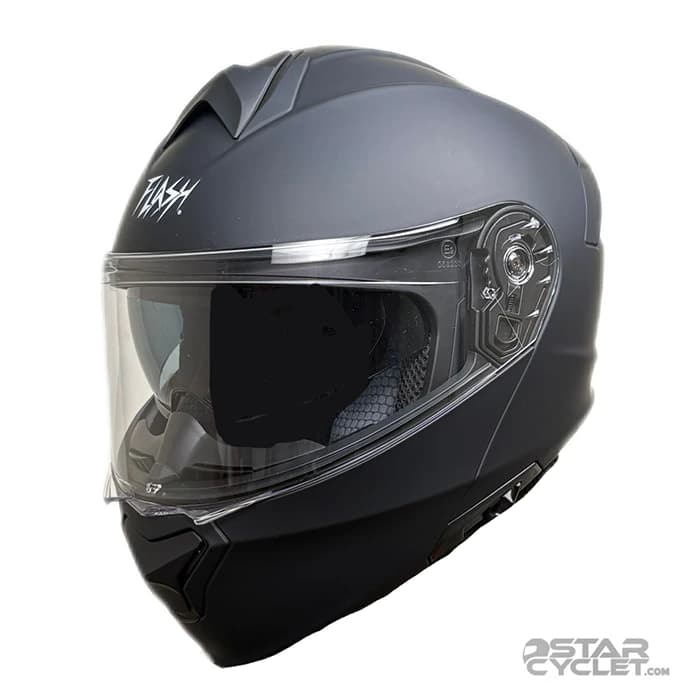 کلاه کاسکت فک متحرک FLASH مدل 935 SV MATT BLACK