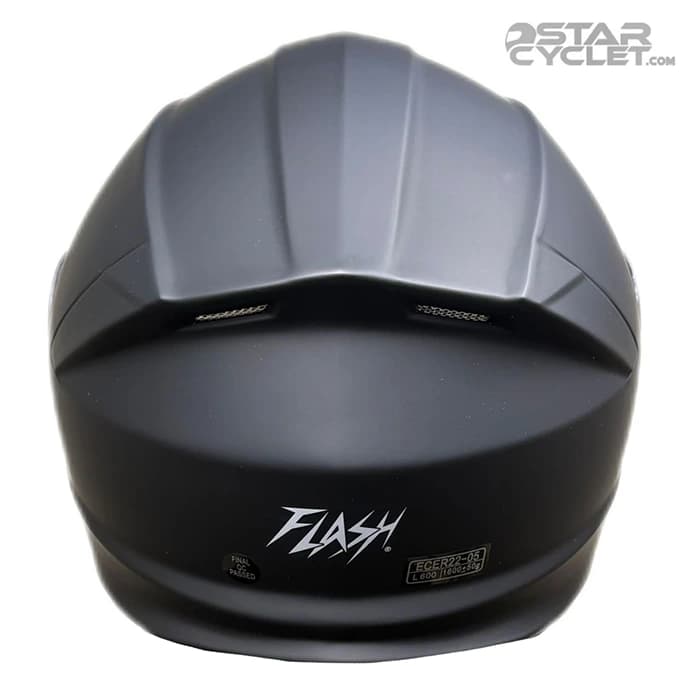 کلاه کاسکت فک متحرک FLASH مدل 935 SV MATT BLACK — تصویر ۵