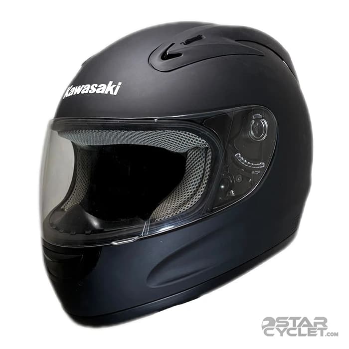 کلاه کاسکت فک ثابت کاوازاکی مدل NINJA MATT BLACK