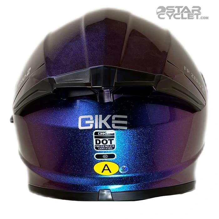 کلاه کاسکت فک ثابت کایک مدل SHINY PURPIE BLUE — تصویر ۴