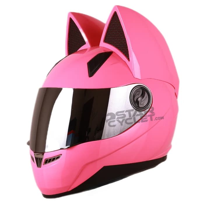 کلاه کاسکت گربه ای نوترینوس مدل Pink