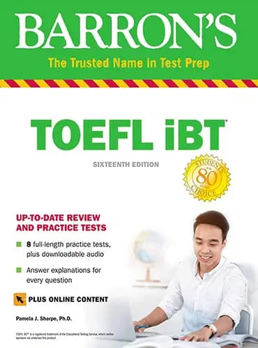 Barrons TOEFL IBT 16th edition — تصویر ۳