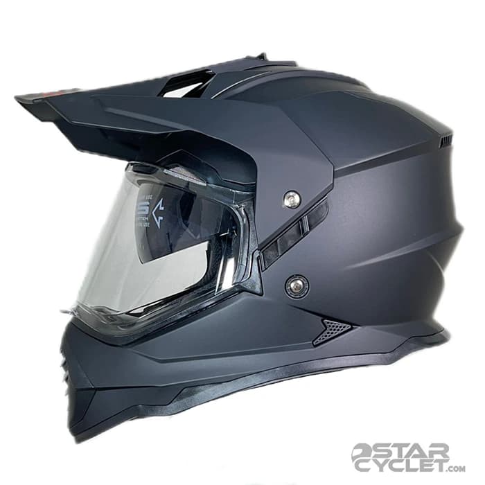 کلاه کاسکت ادونچری MA2 مدل 902 MATT BLACK — تصویر ۲