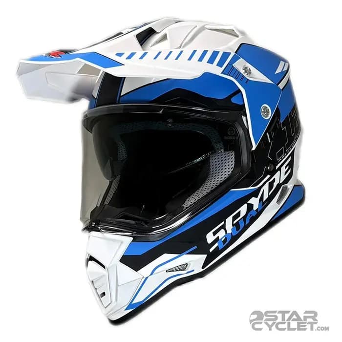 کلاه کاسکت اندروی RAPIDO مدل 632 MATT BLACK BLUE