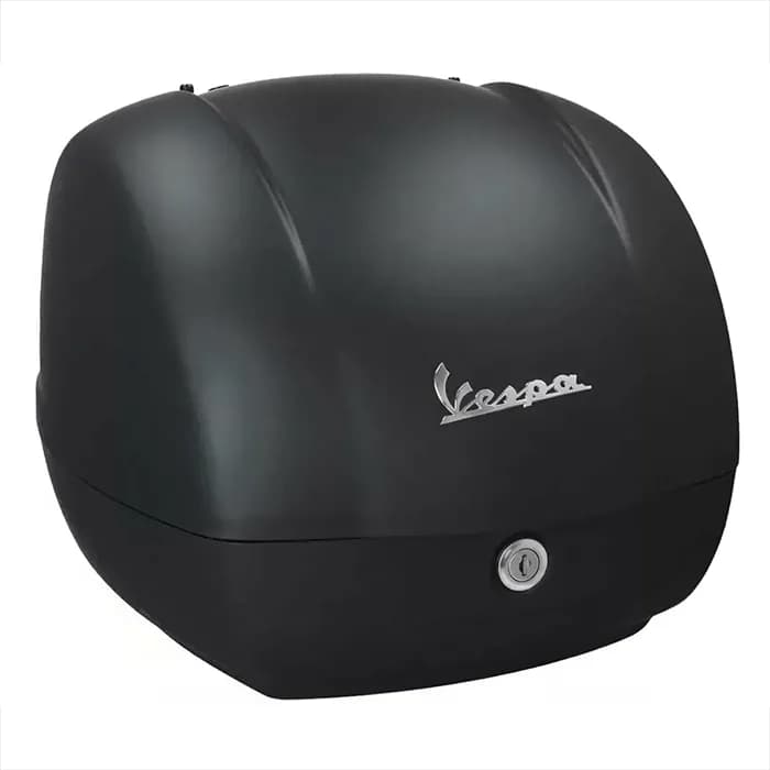 باکس موتورسیکلت همراه پشتی PIAGGIO مدل VESPA GTS MATT BLACK