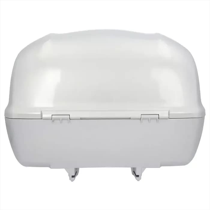 باکس موتورسیکلت همراه پشتی PIAGGIO مدل VESPA WHITE — تصویر ۲