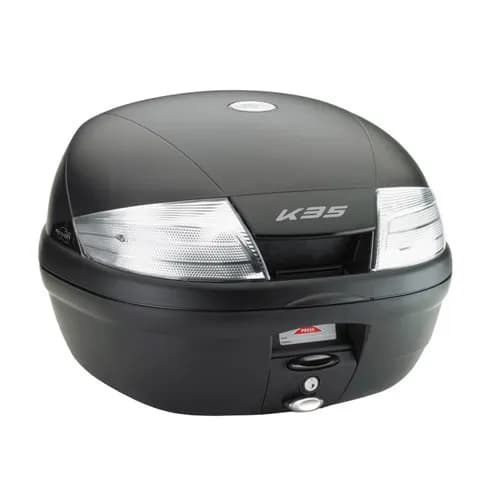 باکس موتورسیکلت 35 لیتری به همراه پشتی KAPPA مدل K35 BLACK